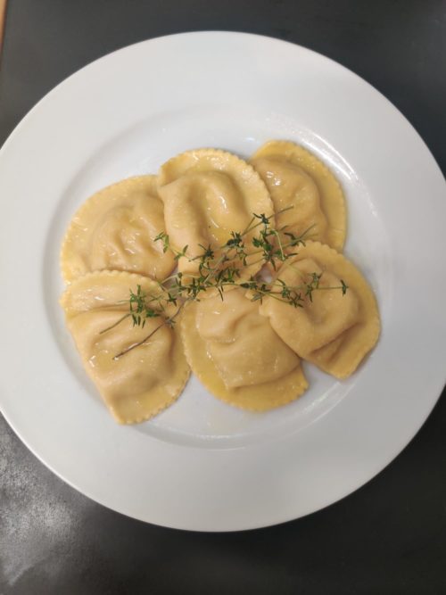 Ravioli farcis à la courge